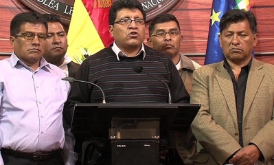 Senador Efraín Chambi/Foto. RRSS