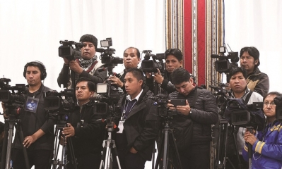  Periodistas de La Paz (APLP) rechazaron este lunes y pidieron la eliminación del DS 4231