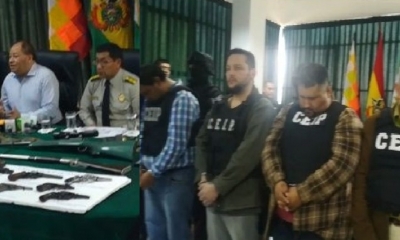 Uno de los integrantes de esta banda es un militar en servicio pasivo/Foto. Captura de pantalla