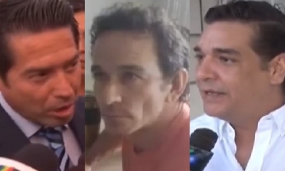 Mario Cronembold, John Wilson Díaz Vélez y Oki Paniagua/Foto. Kandire