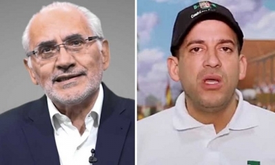 Carlos Mesa y Luis Fernando Camacho
