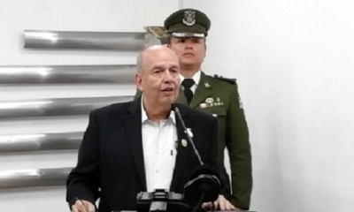 El ministro de Gobierno, Arturo Murillo