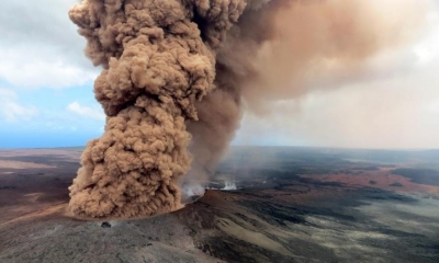 El volcán Kilauea/Foto. RRSS