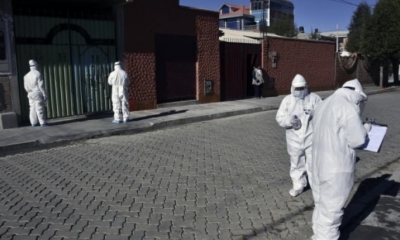 Rastrillaje de casos de Covid-19 en el departamento de La Paz. | Foto archivo | AFP