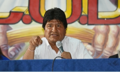 Evo Morales en Tarija/Foto. ABI 