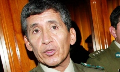 El exdirector de la Felcn y general René Sanabria.