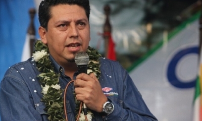 Óscar Barriga, presidente de  YPFB/Foto. RRSS