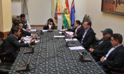 Los senadores se comprometen a dar celeridad al proceso/Foto. RRSS