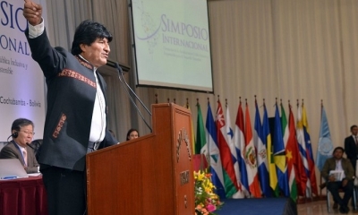 Presidente Evo Morales. Foto: ABI
