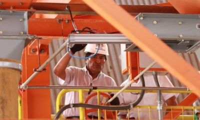El presidente Evo Morales inició la exportación/Foto. AN