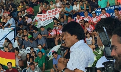 El presidente Evo Morales