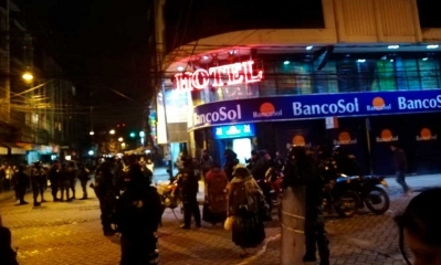 Ocurrió en inmediaciones del hotel Alexander.