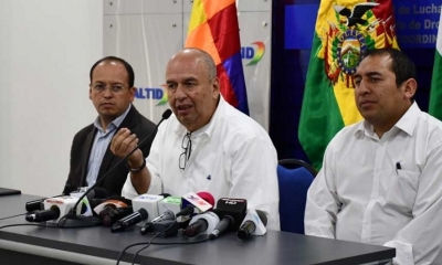 El Ministro de Gobierno, Arturo Murillo