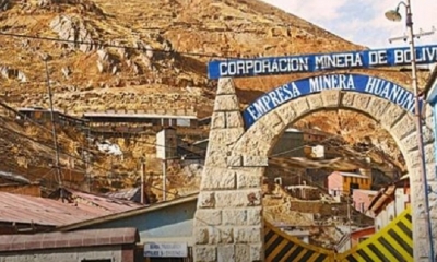 Centro Minero Huanuni. Foto: Internet