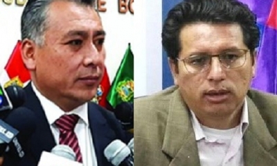 Omar Michel y Wilber Choque/Foto. Kandire 