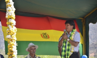 El presidente Evo Morales.