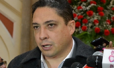 Héctor Arce, Ministro de Justicia. Foto: ABI