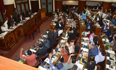 La Asamblea Legislativa Plurinacional (ALP) aprobó esta tarde, en su cuarta sesión ordinaria, y por mayoría de sus votos, los Decretos Presidenciales 