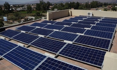 Paneles de generación de energía en Bolivia. | José Rocha