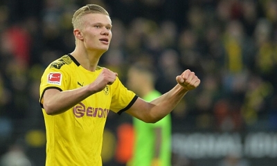 Haaland, duda para enfrentar al Glasgow Rangers por la Europa League.