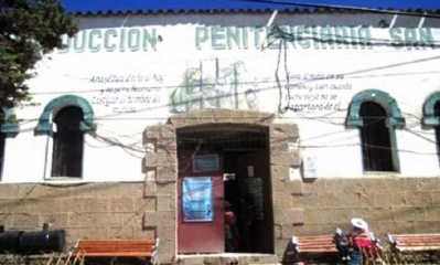 Frontis de la cárcel San Pedro de Oruro. Foto: Internet