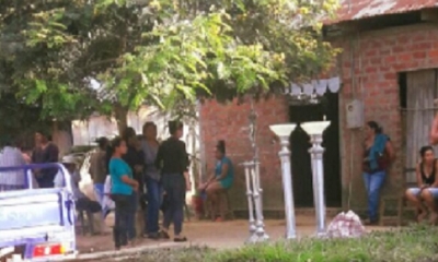 Así fue el velorio de la víctima en el 2017/Foto. RRSS