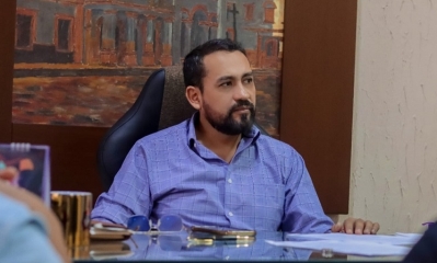 El alcalde de Trinidad, Cristhian Cámara