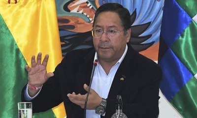 El presidente del Estado, Luis Arce. (Archivo) | APG