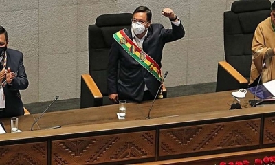 Asamblea Legislativa en ocasión del primer año de su mandato. 