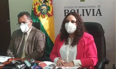 Viceministra de Promoción, Vigilancia Epidemiológica y Medicina Tradicional, María Reneé Castro.