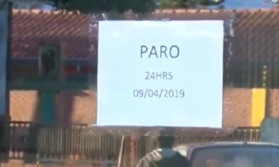 Los trabajadores asumen un paro de 24 horas/Foto. Captura de pantalla