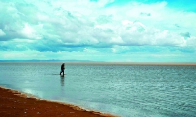 El lago poco a poco recupera su caudal/Foto. RRSS