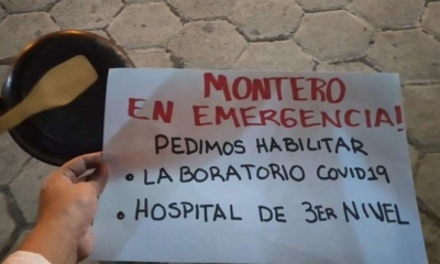 Vecinos de Montero han protestado por dos noches consecutivas