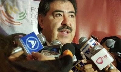 Presidente de la Cámara Nacional de Comercio, Marco Antonio Salinas. Foto: ANF