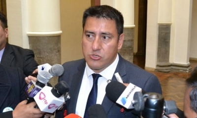El ministro de Defensa, Javier Zavaleta