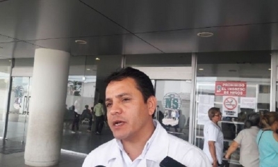 El presidente del Colegio Médico de Santa Cruz, Henry Montero