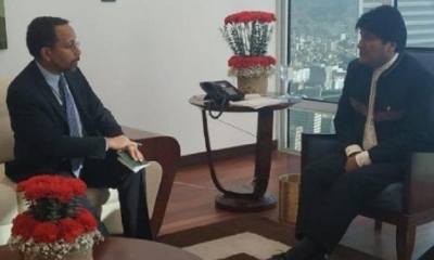 La reunión se realizó en  la Casa Grande del Pueblo/Foto. ED