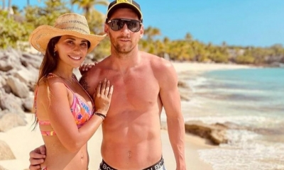 Antonella Roccuzzo y Lionel Messi.