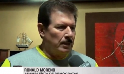 Ronald Moreno, asambleísta por Demócratas/Foto. Captura de pantalla 