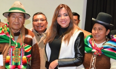 La viceministra de Comunicación, Gabriela Alcón