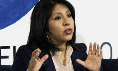 Nadia Cruz, Defensora del Pueblo/Foto. RRSS