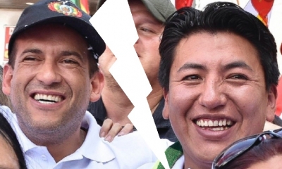 Los dirigentes cívicos/Foto. RRSS