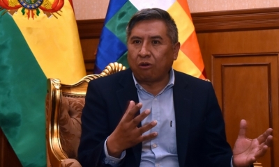 El canciller Rogelio Mayta