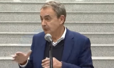José Luis Rodríguez Zapatero/Foto. Captura de pantalla