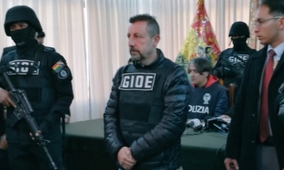 Pablo Lumia fue capturado en Cochabamba/Foto. ABI