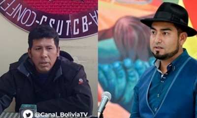 Foto: Claros Izq. Bolivia TV y Bobaryn der. Los Tiempos.