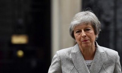 La primera ministra británica, Theresa May