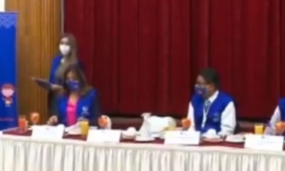 La viceministra de Comunicación encabezó el acto/Foto. Captura de pantalla