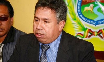 Luis Larrea, presidente del Colegio Médico de La Paz