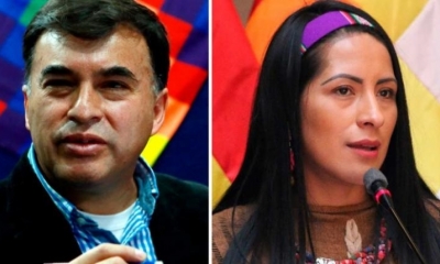 Juan Ramón Quintana y Wilma Alanoca | Erbol